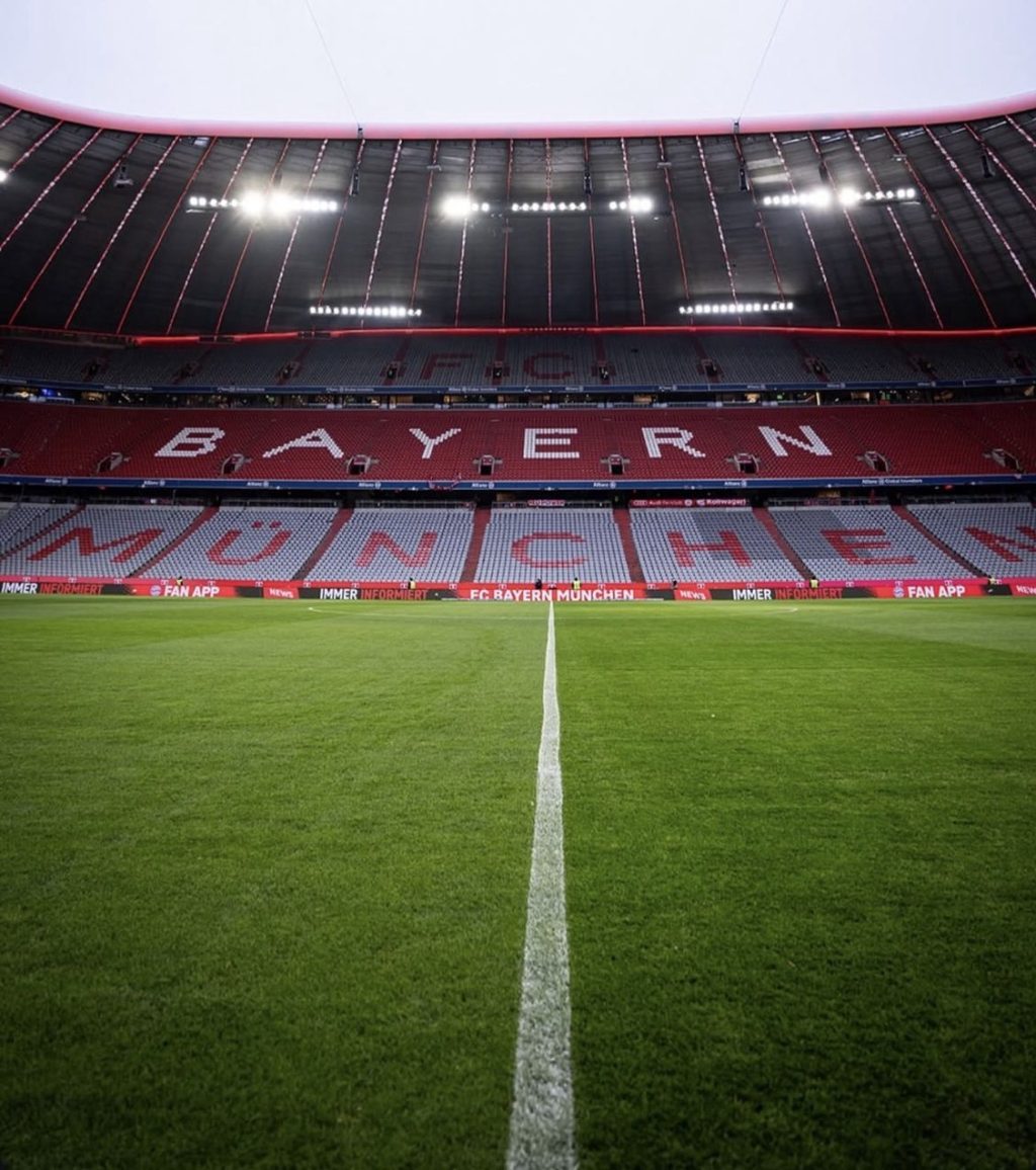 アリアンツはまだ。
それでも、サッカーのあるドイツ生活